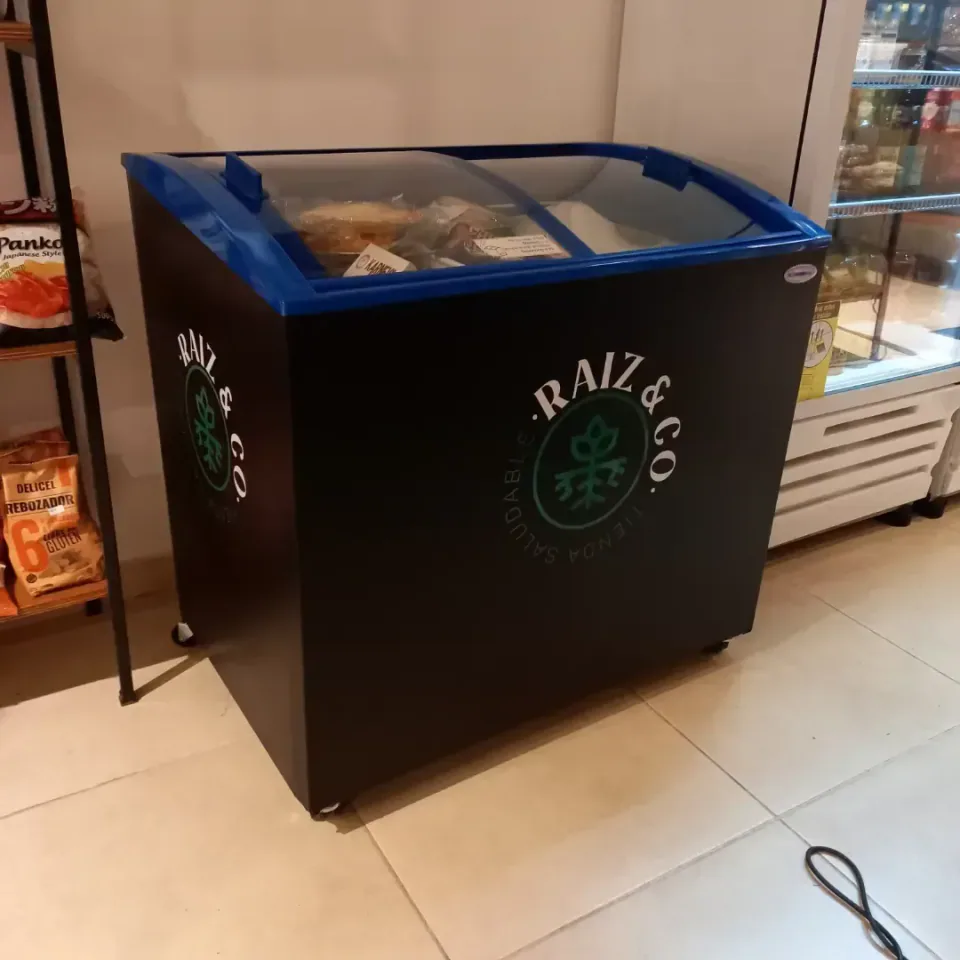 Raíz & Co: tarjetas y ploteo de freezer — foto 4