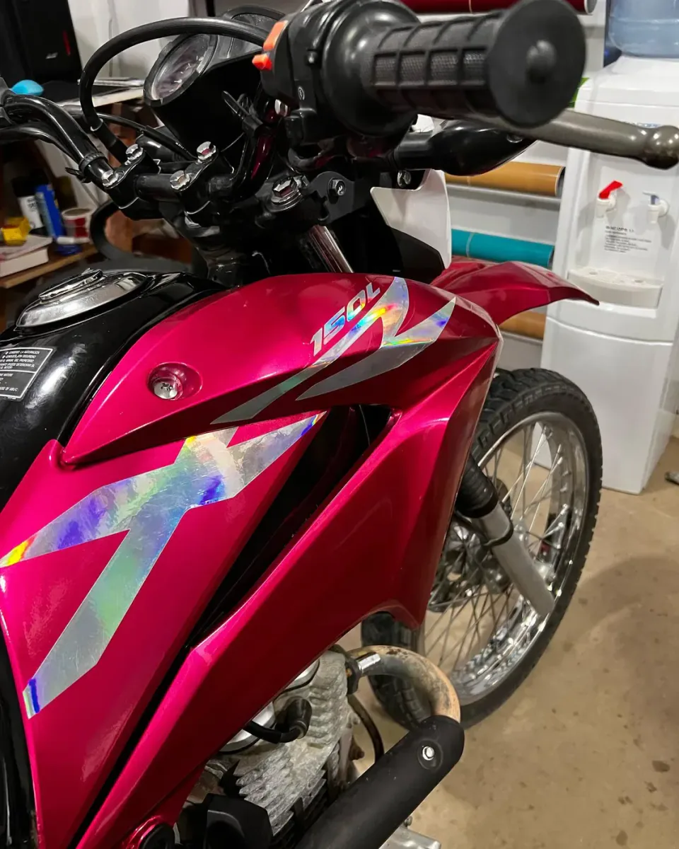 Honda XR: cambio de color y calcos — foto 5