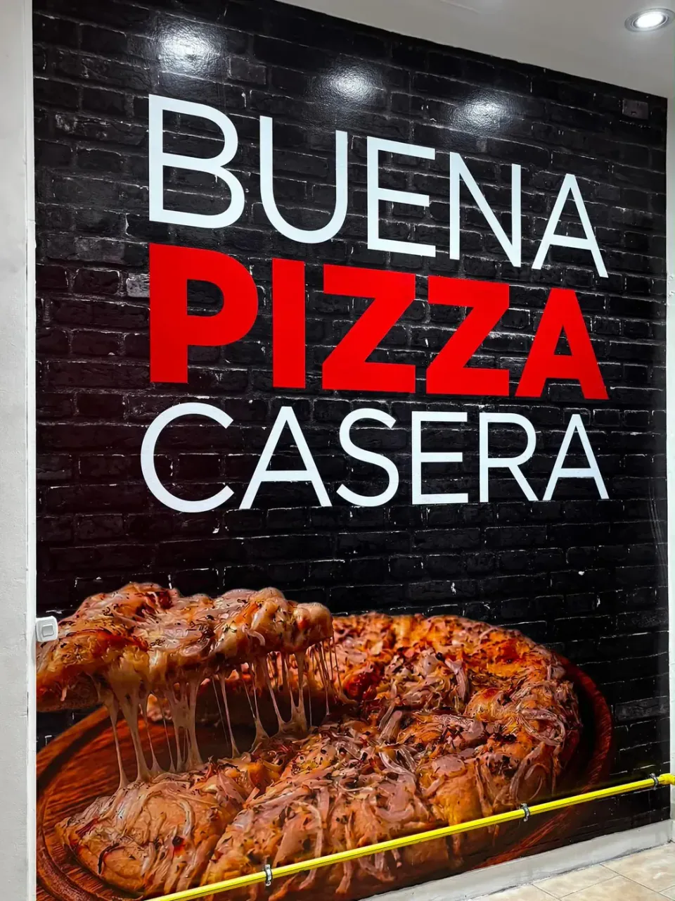 Pizza 2: neón LED, vinilo de corte e impreso — foto 4
