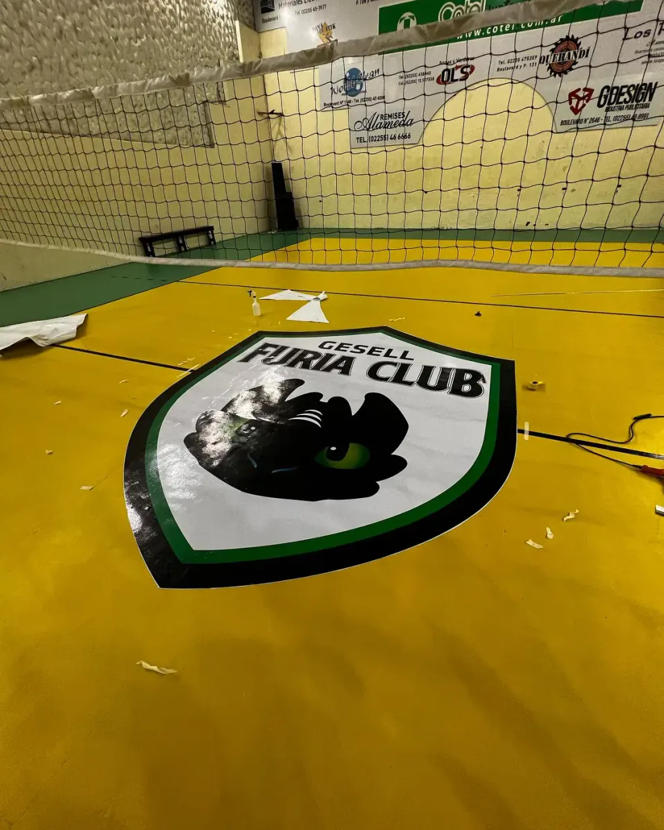 Gesell Furia Club: vinilo para piso — foto 6