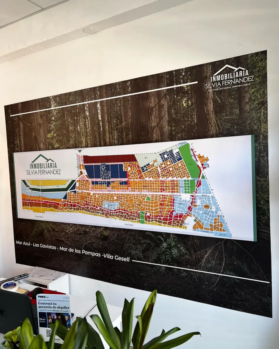 Mapas de zonificación y murales