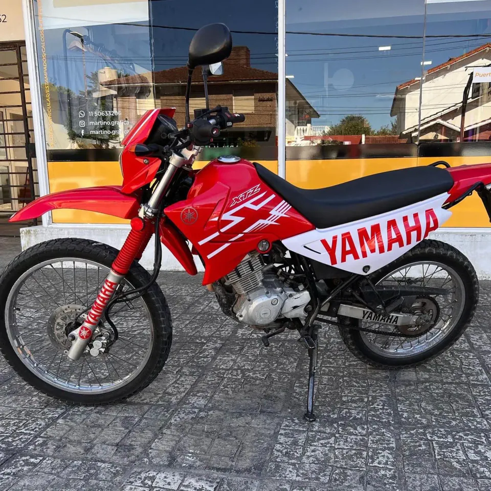 Yamaha XTZ: antes, proceso y después
