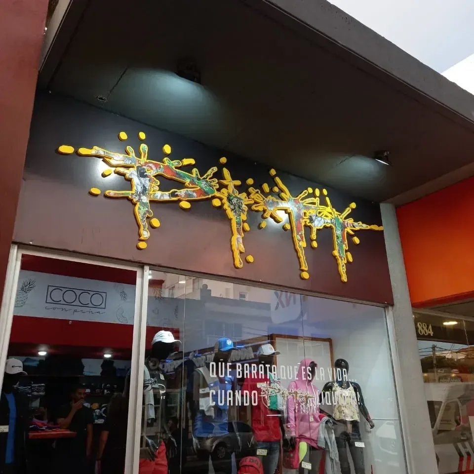 Coco: lona front, corpóreas y vidriera — foto 1