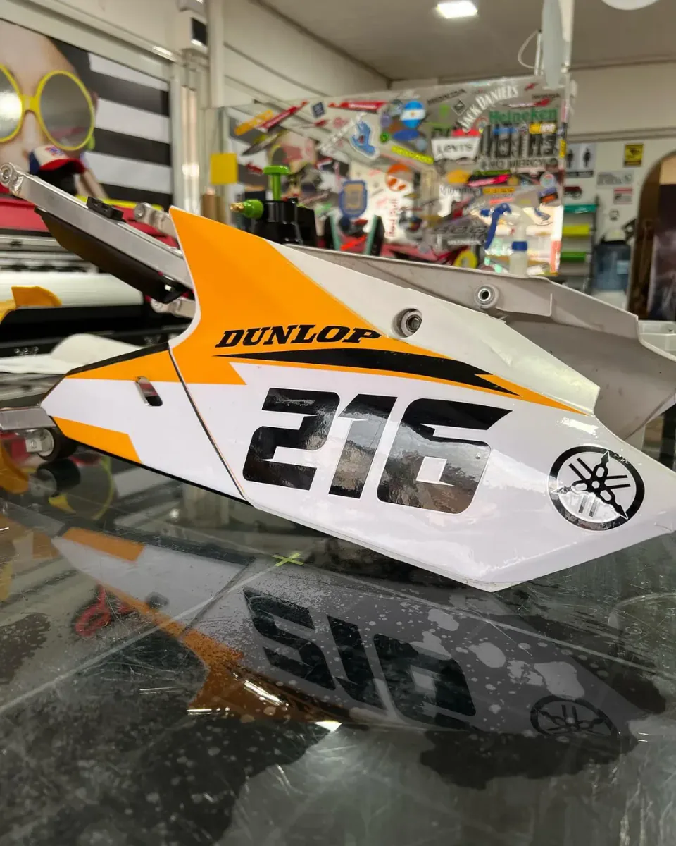 El misil: calcos laminadas para Yamaha #216 — foto 5