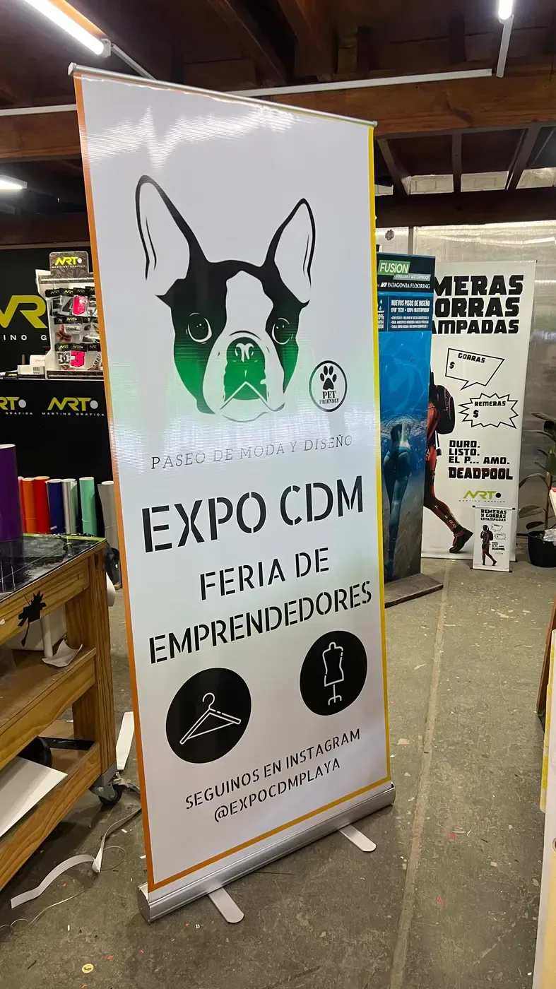 Banner roll up e impresión gran formato